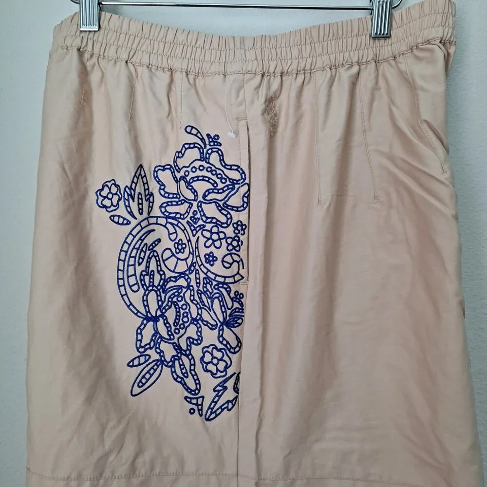NWOT Free People Baller embroidered pants
